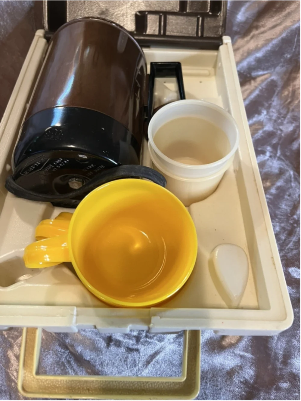 Vintage Montgomery Ward Portable Coffeemaker 6 Cup Percolator 12v-120v WORKS!